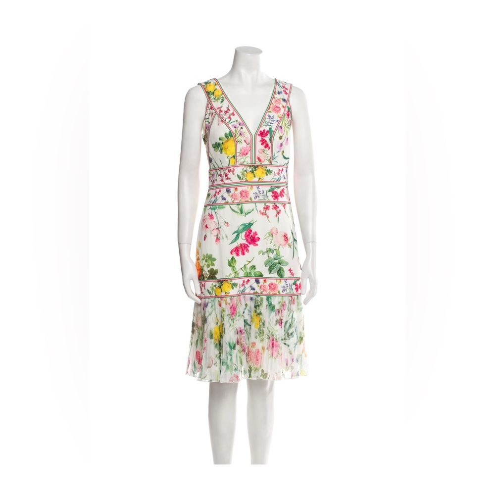 Tadashi Shoji Floral Sleeveless Dress size 2